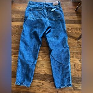 Levi Blue Flare & Wide Leg Jeans with Rich Denim Hue
